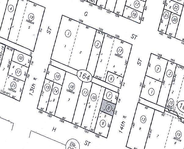 720 14th St, Sacramento, CA à vendre - Plan cadastral – Image 2 sur 6