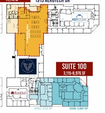 1915 Aerotech Dr, Colorado Springs, CO à louer Plan d’étage– Image 1 sur 1