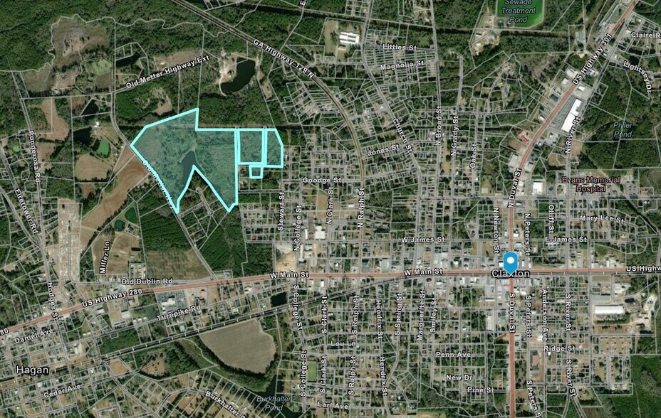 2927 Old Claxton- Metter Hwy, Claxton, GA à vendre - Photo de l’immeuble – Image 3 sur 3