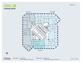 1301 McKinney St, Houston, TX à louer Plan d’étage– Image 1 sur 1