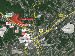 500 N Main St, Marion, NC - VUE AÉRIENNE  vue de carte - Image1
