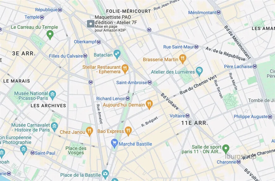 Local commercial dans Paris à louer - Photo de l’immeuble – Image 3 sur 3