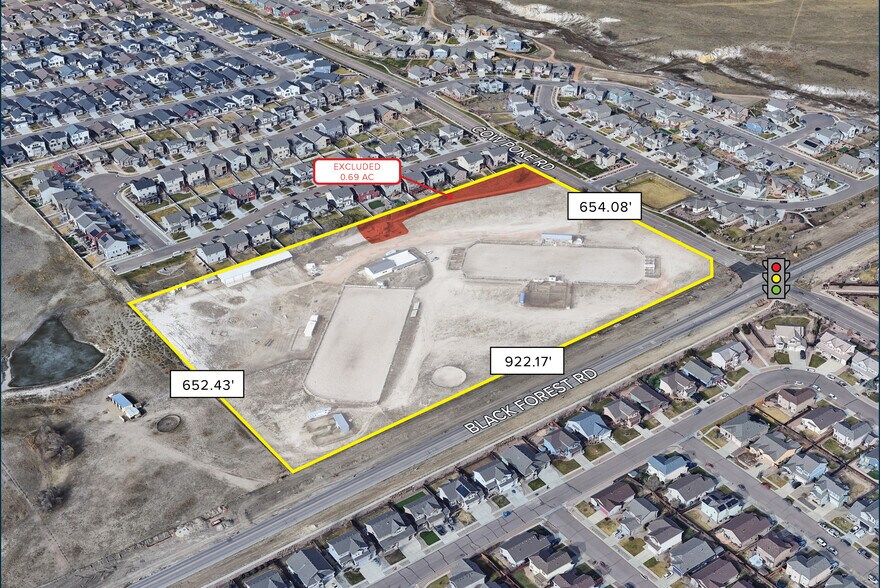 8150 Black Forest Rd, Colorado Springs, CO à vendre - Photo de l’immeuble – Image 1 sur 2