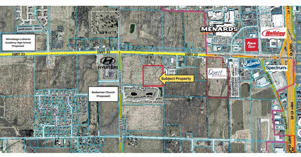 Lot 1 Ford Drive, Fond Du Lac, WI à vendre - Photo de l’immeuble – Image 2 sur 2