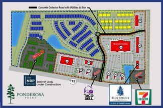 Plus de détails pour US-75 & Ponderosa Rd, Howe, TX - Terrain à vendre
