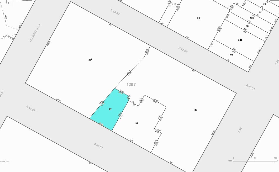 145 E 42nd St, New York, NY à louer - Plan cadastral – Image 3 sur 3