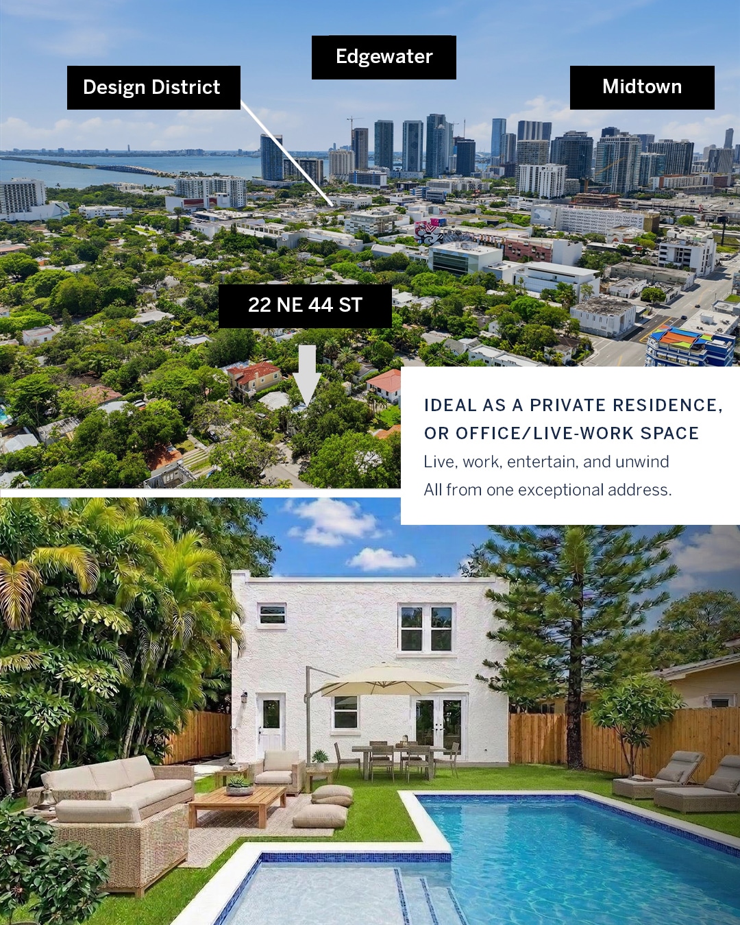 22 NE 44th St, Miami, FL à louer Photo intérieure– Image 1 sur 22