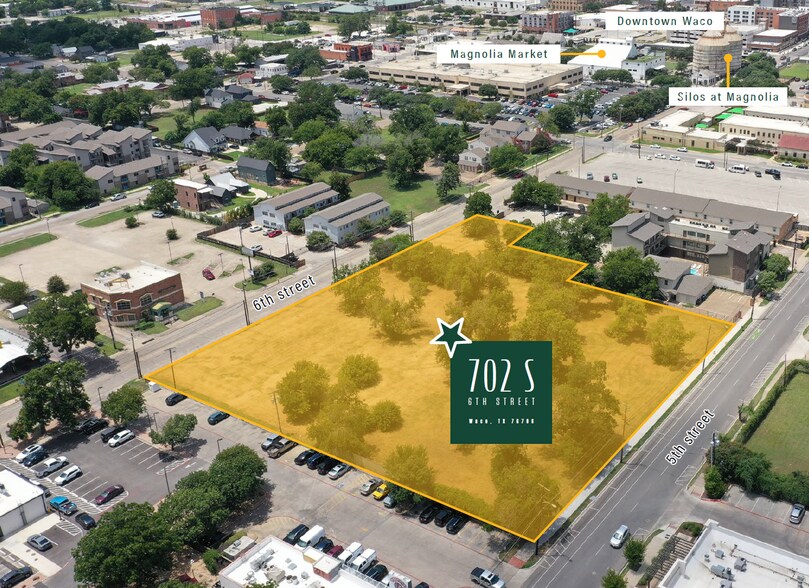 702 6th Street, Waco, TX à vendre - Photo principale – Image 1 sur 1