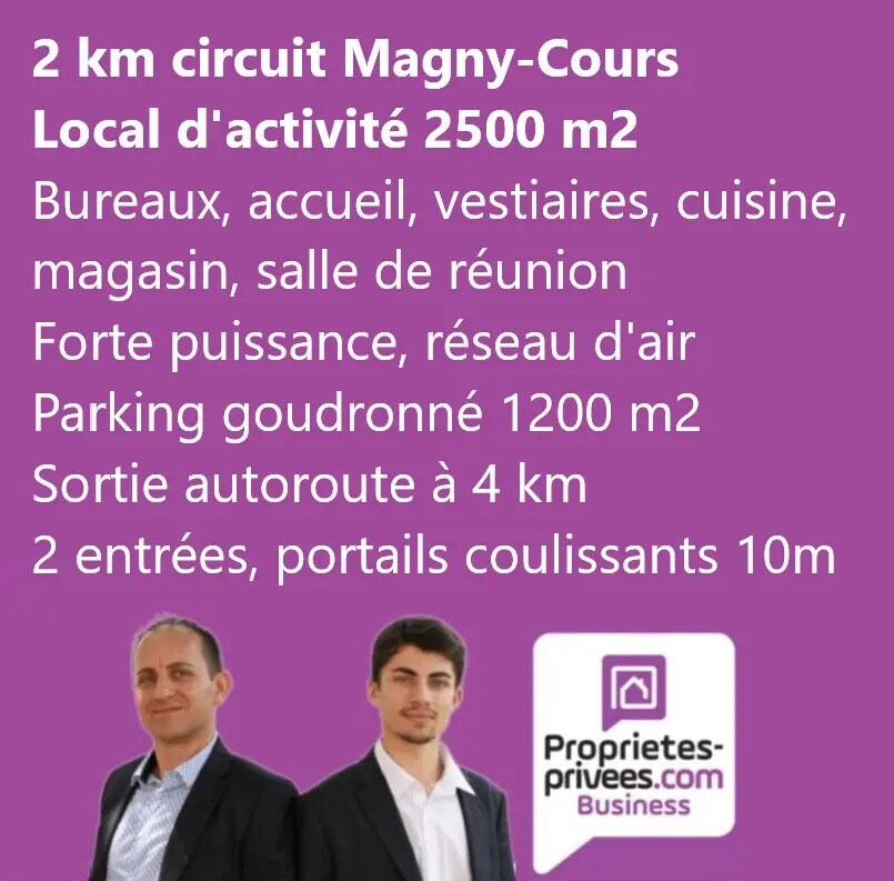 Local d'activités dans Magny-Cours à vendre Photo de l’immeuble– Image 1 sur 5