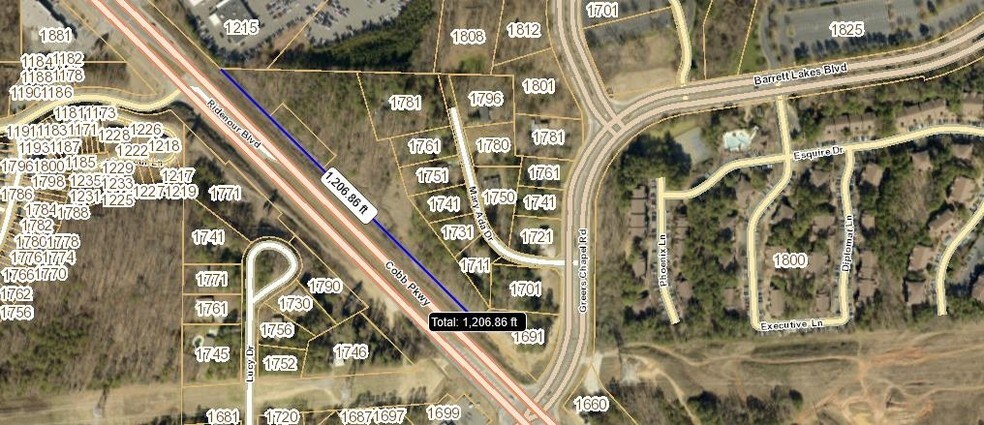 1777 Cobb Pky, Kennesaw, GA à vendre - Photo de l’immeuble – Image 3 sur 4