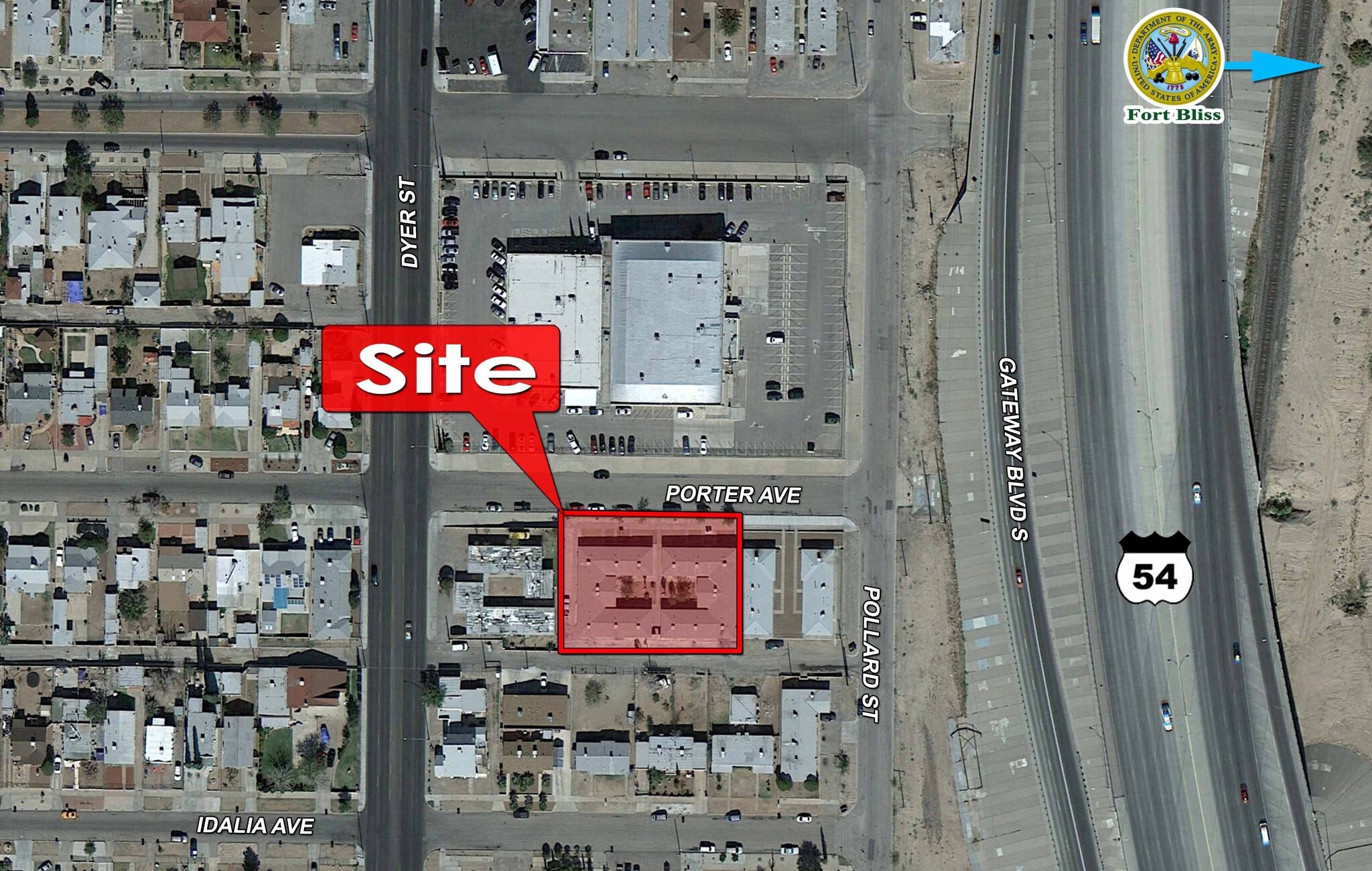 4012-4016 Porter Ave, El Paso, TX à vendre Photo principale– Image 1 sur 11