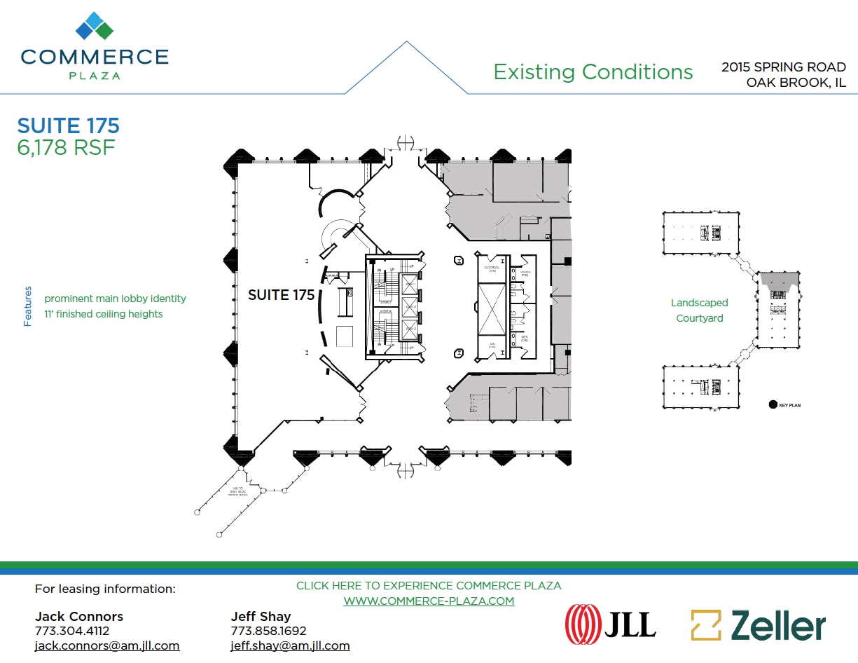 2015 Spring Rd, Oak Brook, IL à louer Plan d’étage– Image 1 sur 4