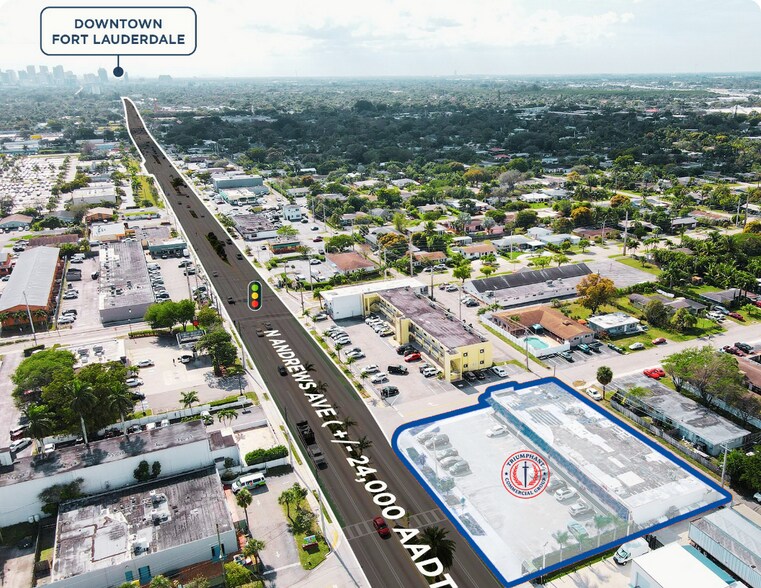 3901-3937 N Andrews Ave, Oakland Park, FL à vendre - Aérien – Image 3 sur 4