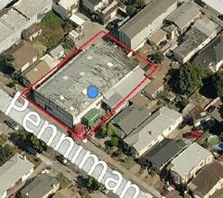 3820 Penniman Ave, Oakland, CA - VUE AÉRIENNE  vue de carte