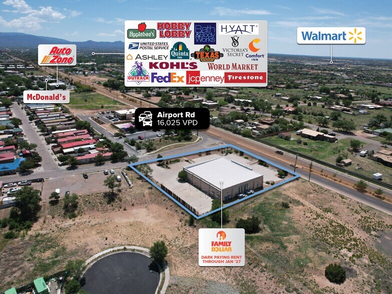 6629 Airport Rd, Santa Fe, NM à vendre - Photo de l’immeuble – Image 3 sur 9