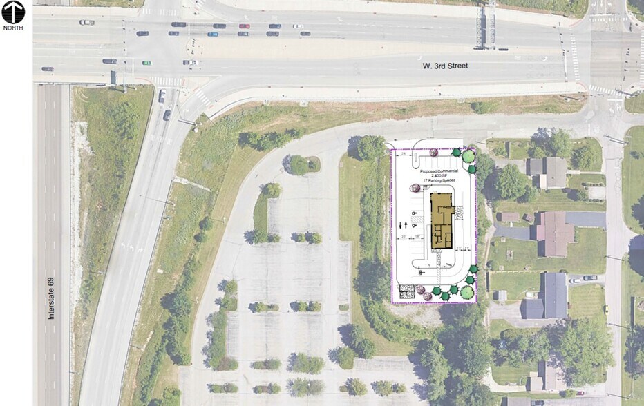 2903 W 3rd St, Bloomington, IN à vendre - Plan de site – Image 2 sur 2