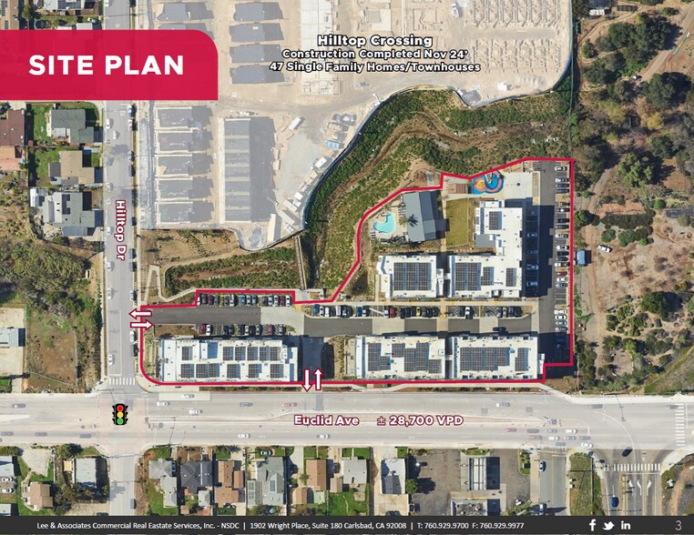 5032 Hilltop Dr, San Diego, CA à louer - Plan de site – Image 2 sur 5
