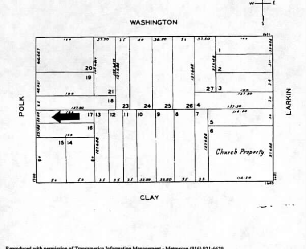 1726-1730 Polk St, San Francisco, CA à vendre - Plan cadastral – Image 2 sur 3