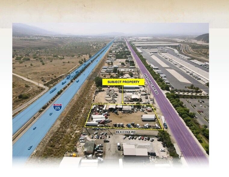 18572 Cajon Blvd, San Bernardino, CA à vendre - Photo de l’immeuble – Image 2 sur 3