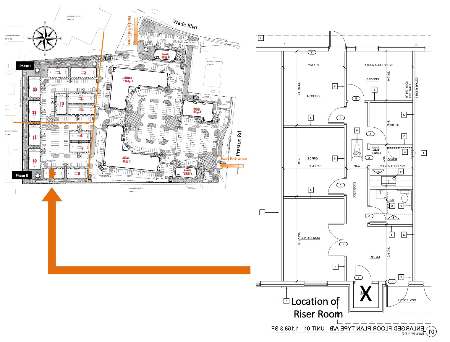 5899 Preston Rd, Frisco, TX à louer Plan d’étage– Image 1 sur 5