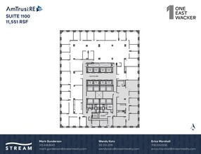 1 E Wacker Dr, Chicago, IL à louer Plan d’étage– Image 1 sur 1