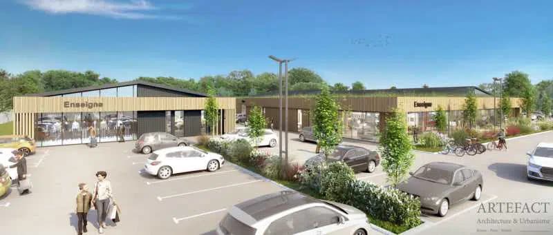 Local d'activités dans Valliquerville à vendre Photo de l’immeuble– Image 1 sur 6