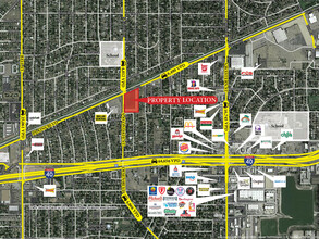 1701-1781 Avondale St, Amarillo, TX - VUE AÉRIENNE  vue de carte