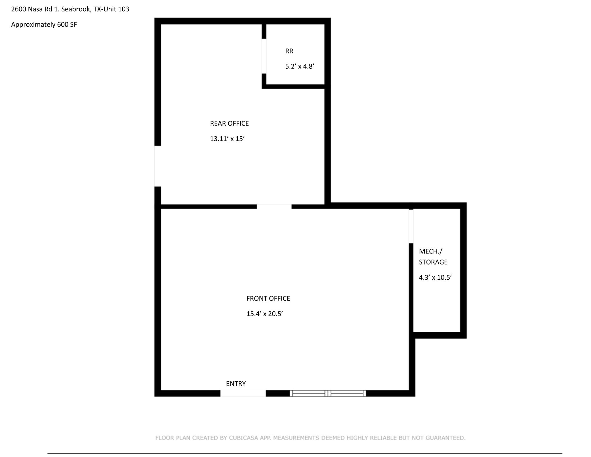 2600 NASA Rd 1, Seabrook, TX à louer Plan de site– Image 1 sur 9