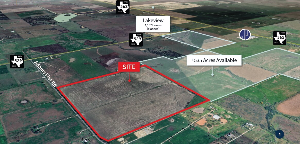 0 Adams Flat Rd, Brookshire, TX à vendre Photo principale– Image 1 sur 2