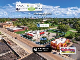 Plus de détails pour 2329 W North Ave, Milwaukee, WI - Local commercial à vendre