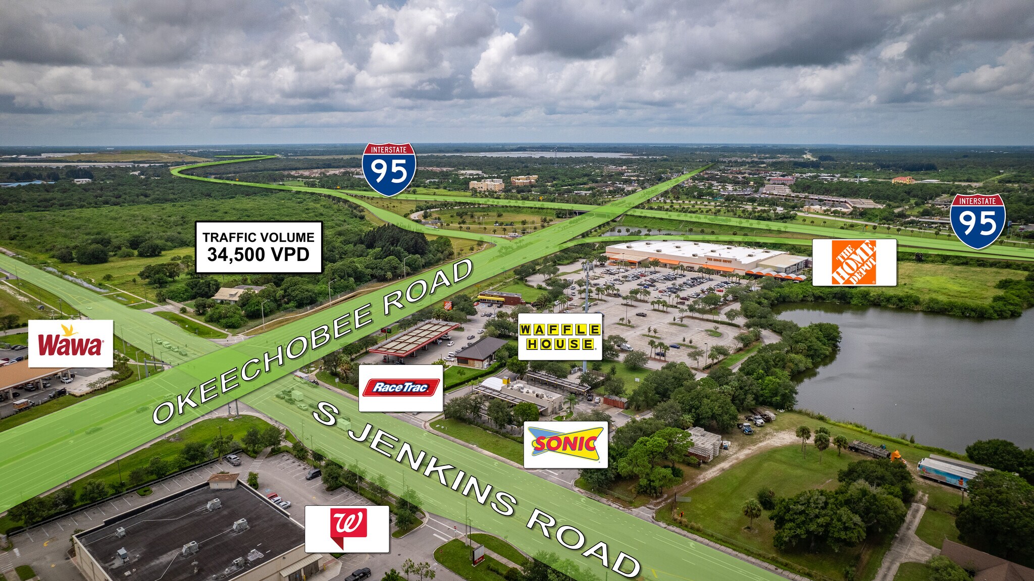 5872 Okeechobee Rd, Fort Pierce, FL à louer Photo de l’immeuble– Image 1 sur 7