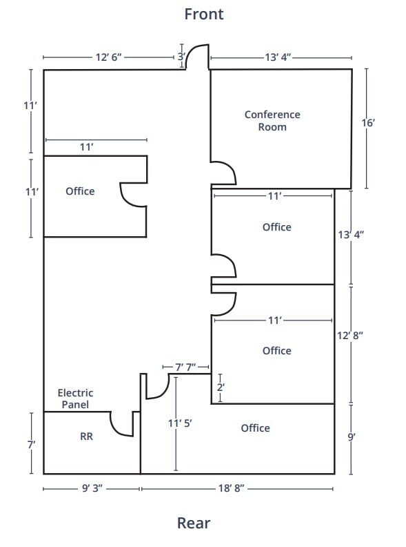 5157-5183 Lone Tree Way, Antioch, CA 94531 - Lot 5183 -  - Plan d’étage - Image 1 of 2