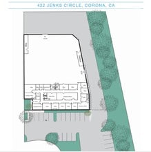 422 Jenks Cir, Corona, CA à louer Plan d’étage– Image 1 sur 1