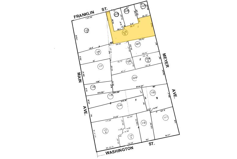 285-295 N Meyer Ave, Tucson, AZ à louer - Plan cadastral – Image 2 sur 8