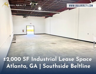 Plus de détails pour 1316 Lakewood Ave, Atlanta, GA - Industriel/Logistique à louer