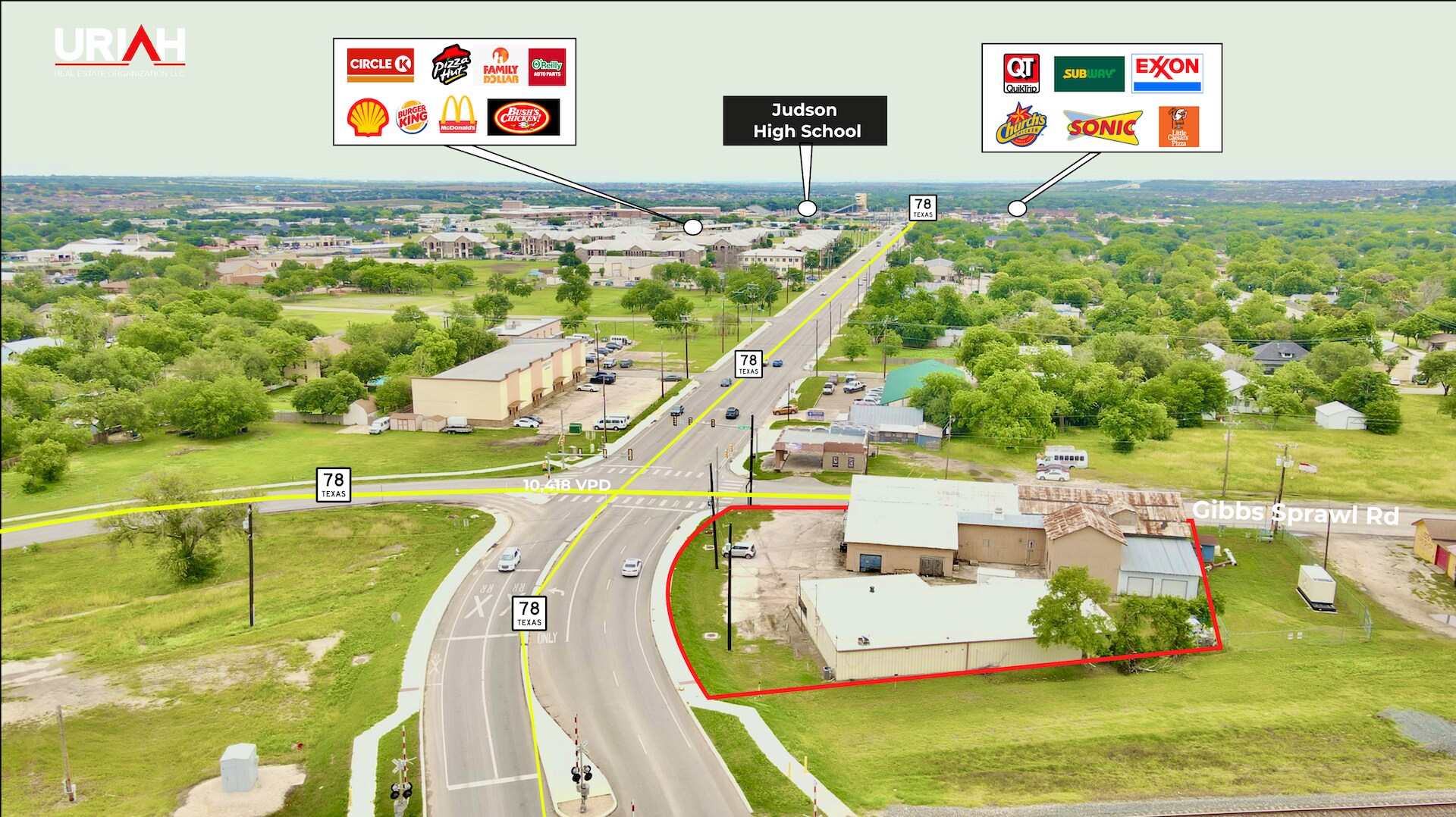 103-109 Gibbs Sprawl Rd, Converse, TX à vendre Photo de l’immeuble– Image 1 sur 13