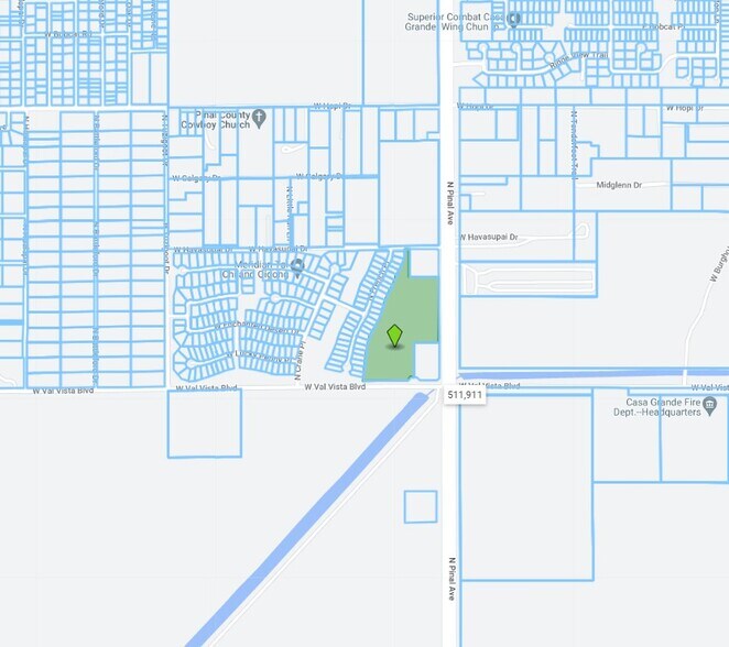 Pinal Ave & Val Vista Blvd, Casa Grande, AZ à vendre - Photo de l’immeuble – Image 3 sur 3