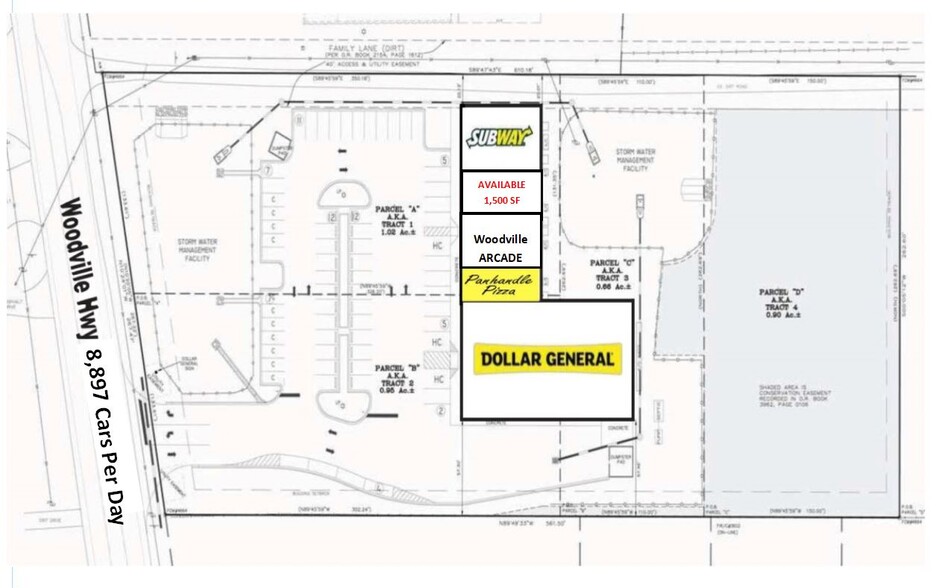 8875 Woodville Hwy, Tallahassee, FL à louer - Photo de l’immeuble – Image 3 sur 6