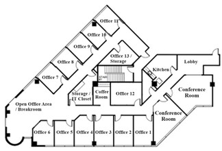 3939 Belt Line Rd, Addison, TX à louer Plan d’étage– Image 1 sur 3