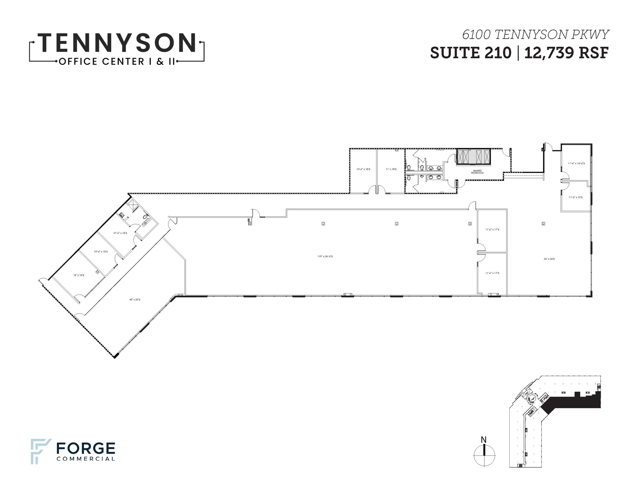 6100 Tennyson Pky, Plano, TX à louer Plan d’étage– Image 1 sur 1