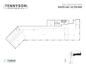 6100 Tennyson Pky, Plano, TX à louer Plan d’étage– Image 1 sur 1
