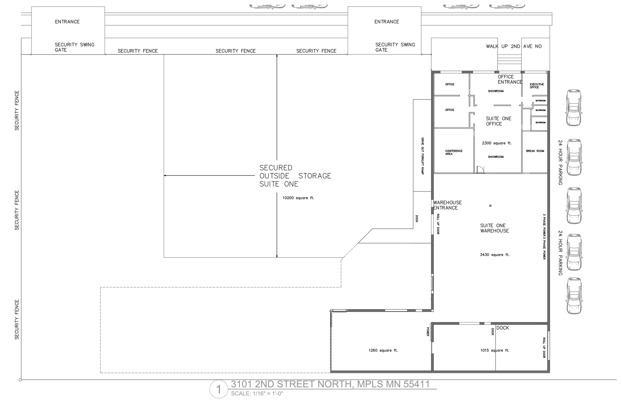 3101 N 2nd St, Minneapolis, MN à louer Plan de site– Image 1 sur 7