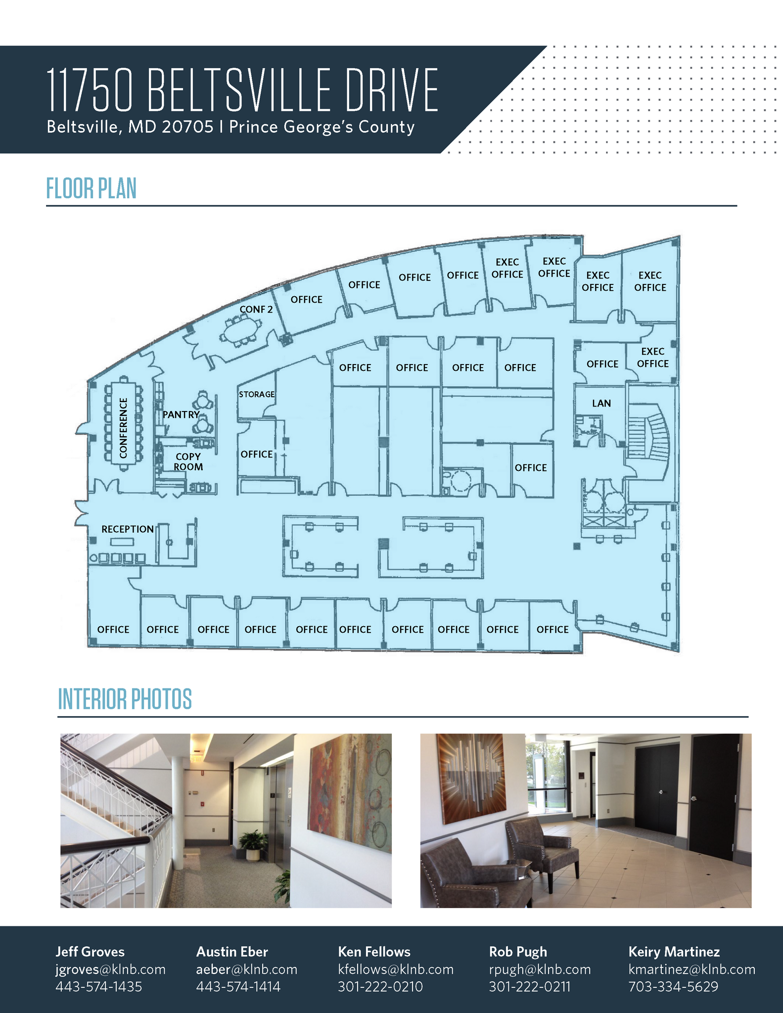 11750 Beltsville Dr, Beltsville, MD à louer Plan d’étage– Image 1 sur 1
