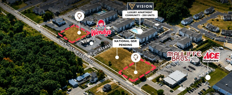 1179 W 5th St, Marysville, OH à louer - Aérien – Image 2 sur 4
