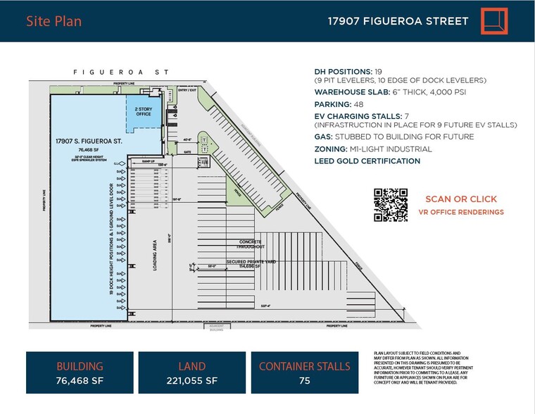 17907-17915 S Figueroa St, Gardena, CA à louer - Plan de site – Image 2 sur 6