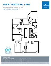 12121 Richmond Ave, Houston, TX à louer Plan d’étage– Image 1 sur 1
