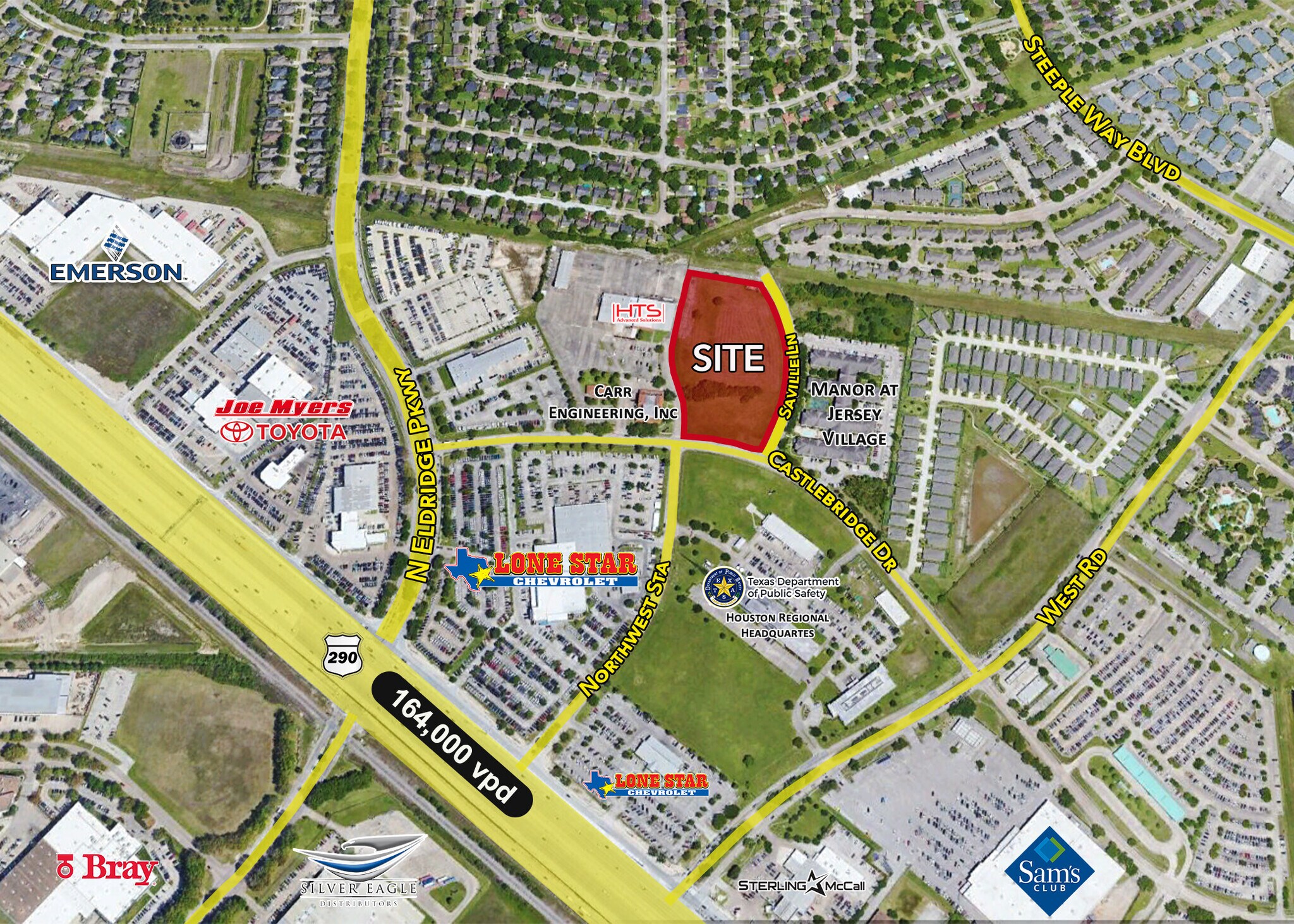 0 Castlebridge, Houston, TX à vendre Aérien– Image 1 sur 3