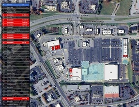 2505-2625 N Market St, Christiansburg, VA à louer Plan de site– Image 1 sur 2