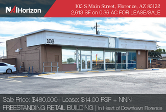 Plus de détails pour 105 S Main St, Florence, AZ - Local commercial à vendre