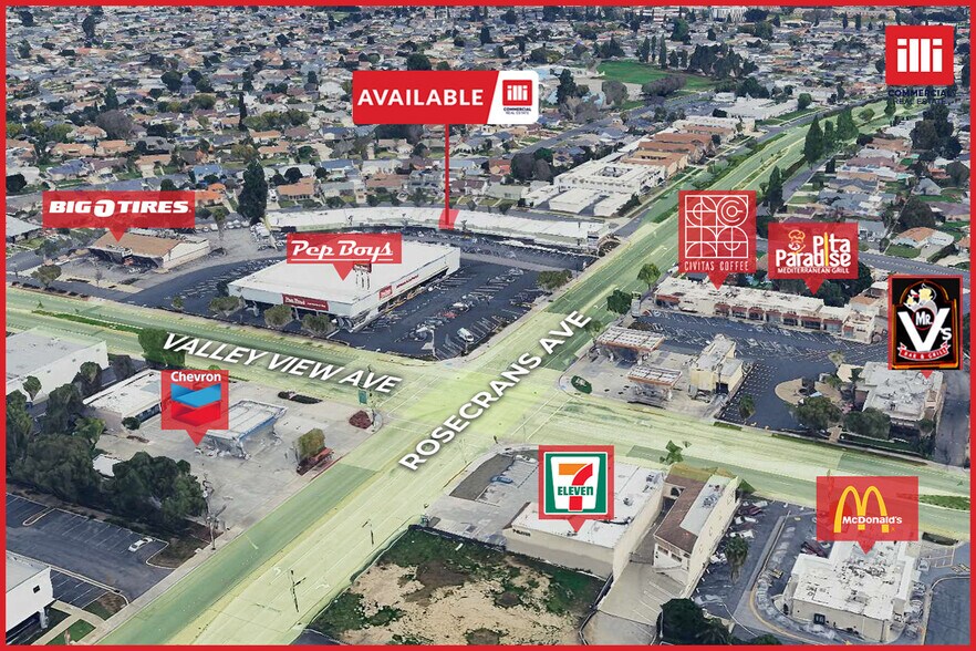 13938-13960 Valley View Ave, La Mirada, CA à louer - Photo de l’immeuble – Image 1 sur 4